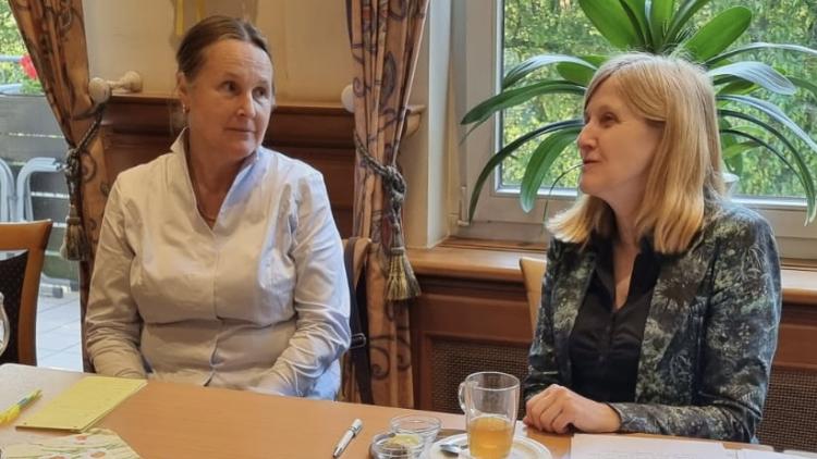 Ulrike von Eicke und Claudia Felden