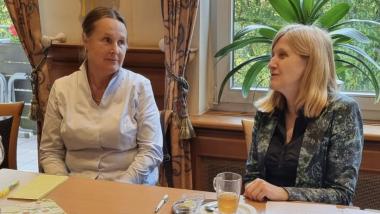 Ulrike von Eicke und Claudia Felden
