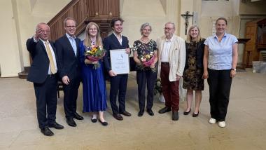 Ein junger Preisträger verzauberte die Zuhörer!